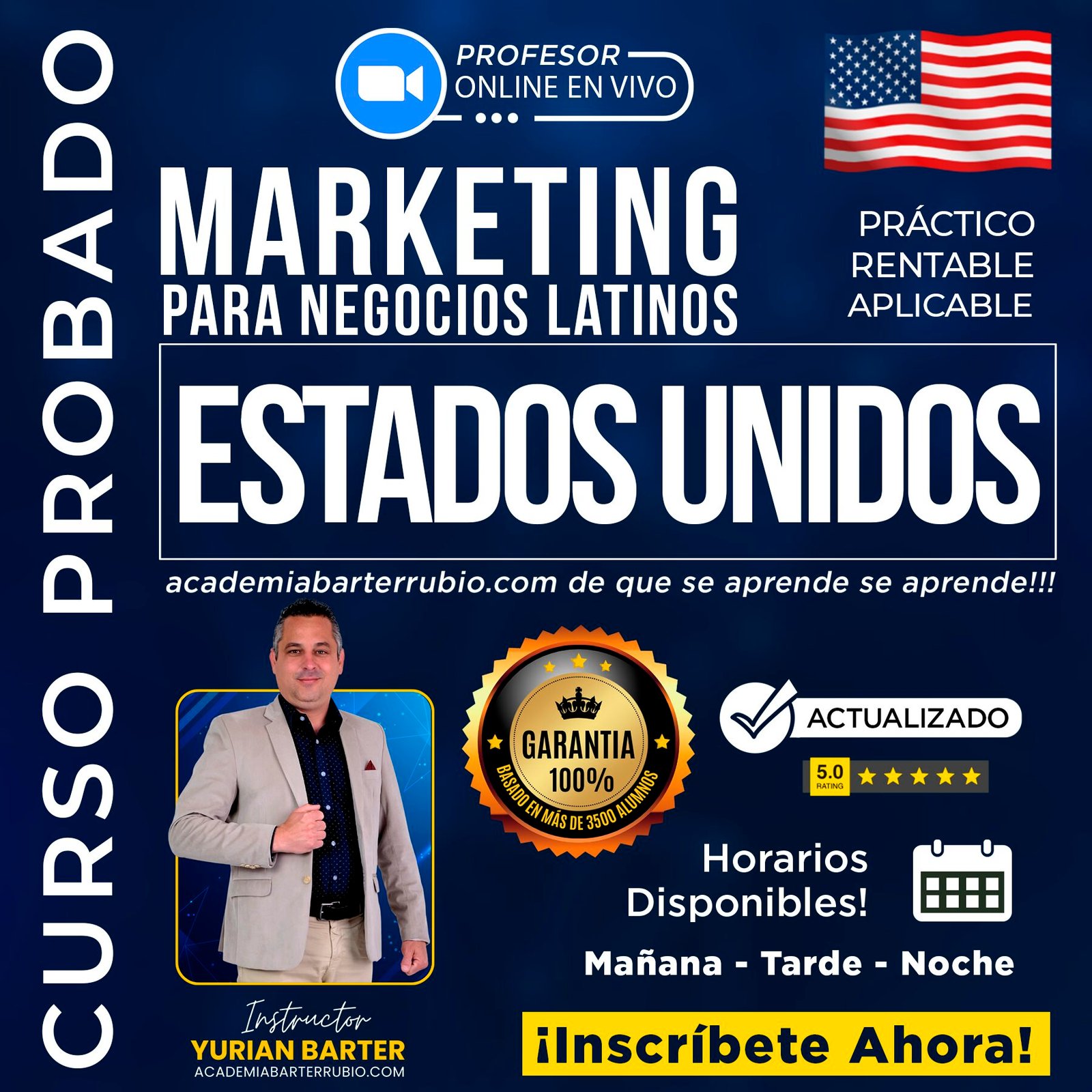 Curso de Marketing Digital Práctico para Negocios Latinos en Estados Unidos Curso de Marketing Digital Práctico para Negocios Latinos en Estados Unidos